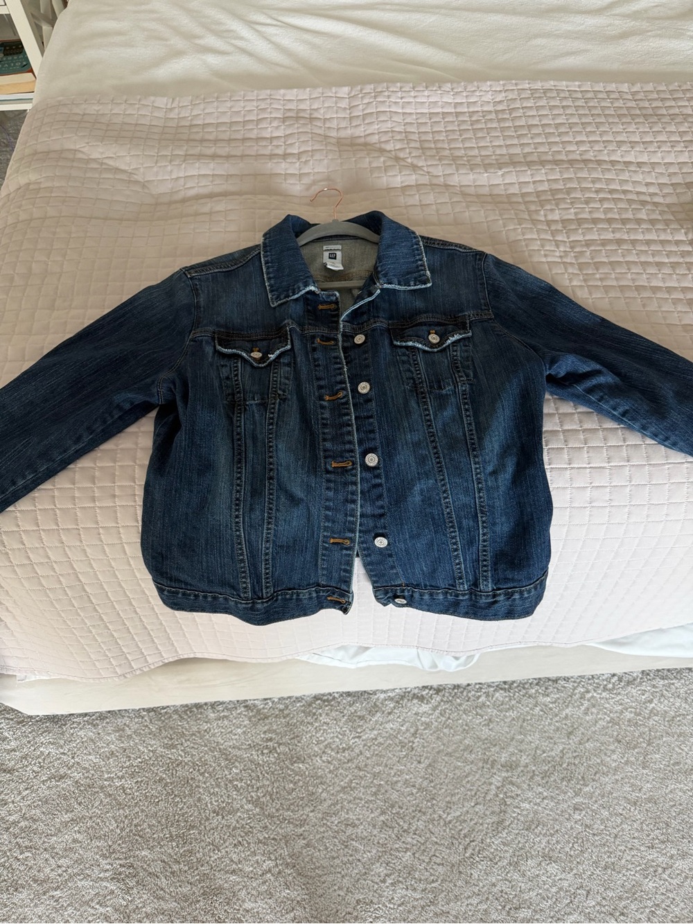 GAP Dark Blue Denim Jacket - Picture 1 of 4